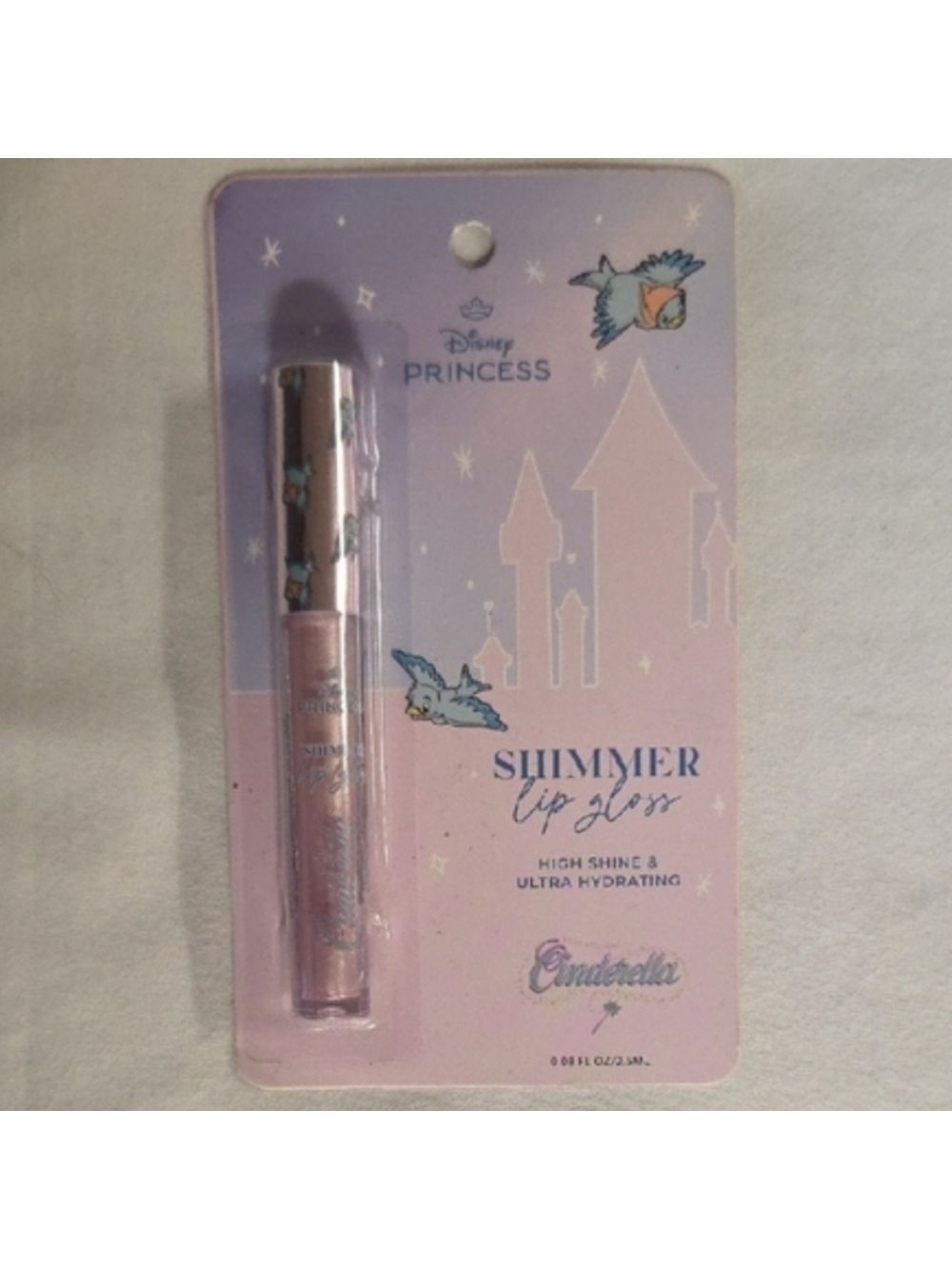Disney Princess Shimmer Lip Gloss - Light Pink